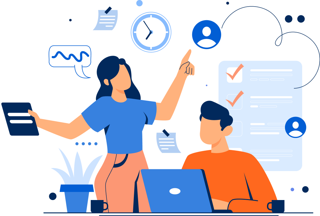 Request Contact Illustration